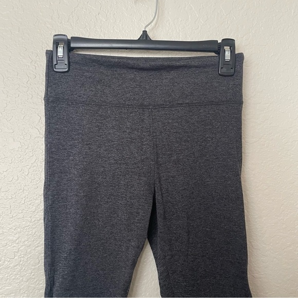 Free People Movement High Waisted Cut Out Grey Leggings Tights - Picture 3 of 6